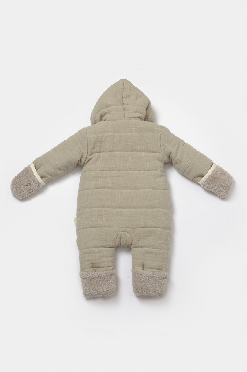 Salopeta de iarna pentru bebelusi, Winter muselin, , BabyCosy